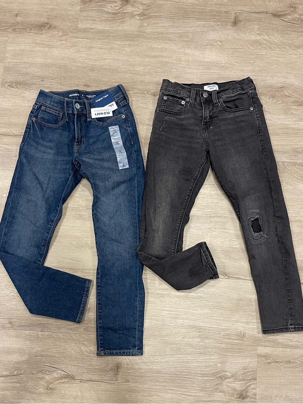 Boys Size 8 taper Jeans Bundle Old Navy Levi’s taper LOT of 2